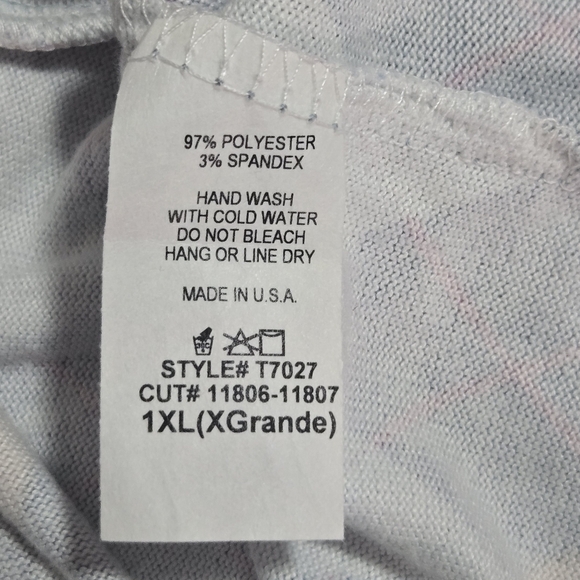 Blumin Womens Argyle Metallic Polka Dot Contrast Double Hood Full Zip Jacket 1XL - Picture 6 of 7